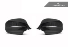 Load image into Gallery viewer, AutoTecknic Dry Carbon Fiber Mirror Cap Set - E90 3-Series Sedan LCI