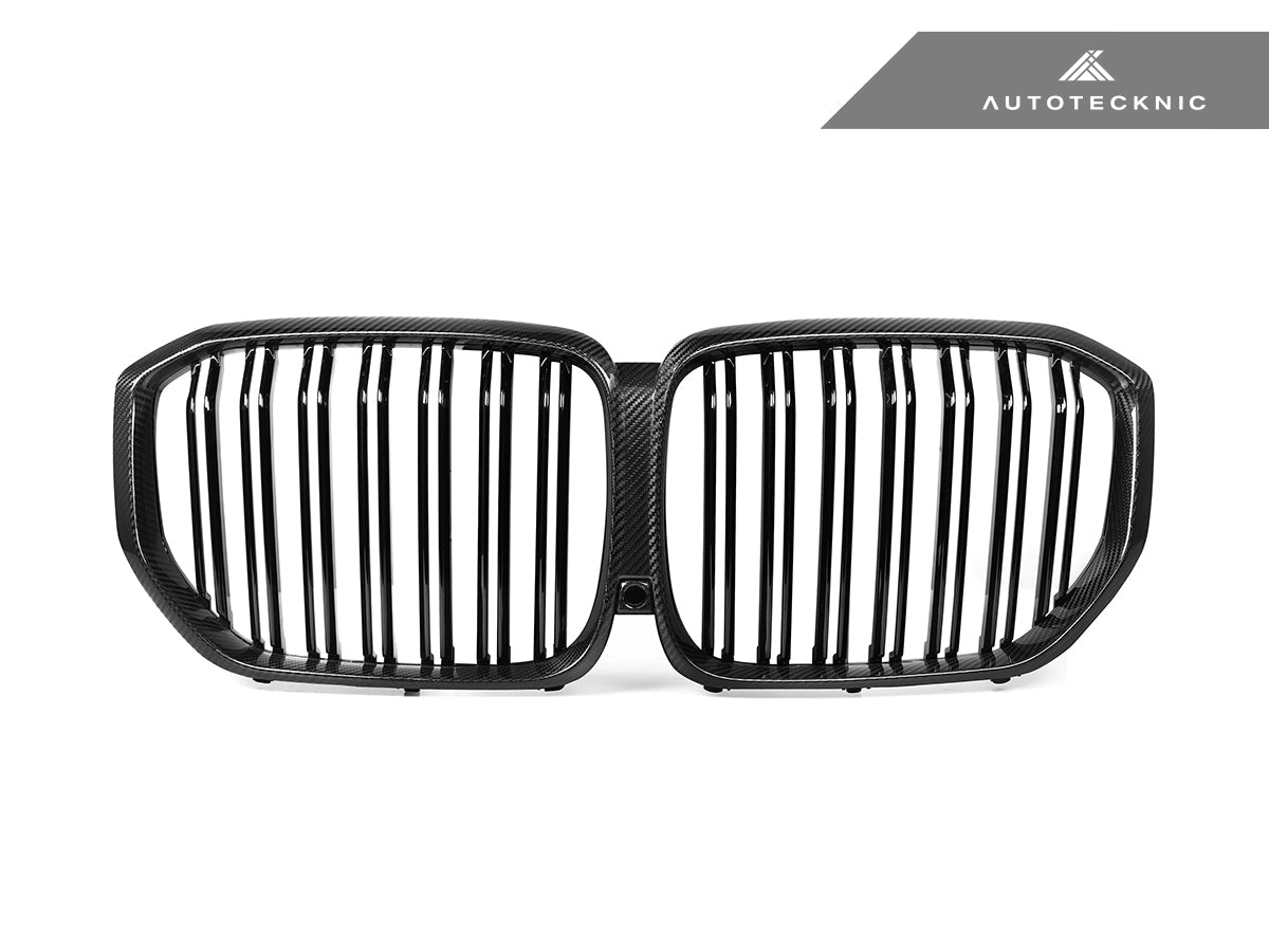 AutoTecknic Dual-Slat Dry Carbon Front Grille - BMW G05 X5 Pre-LCI