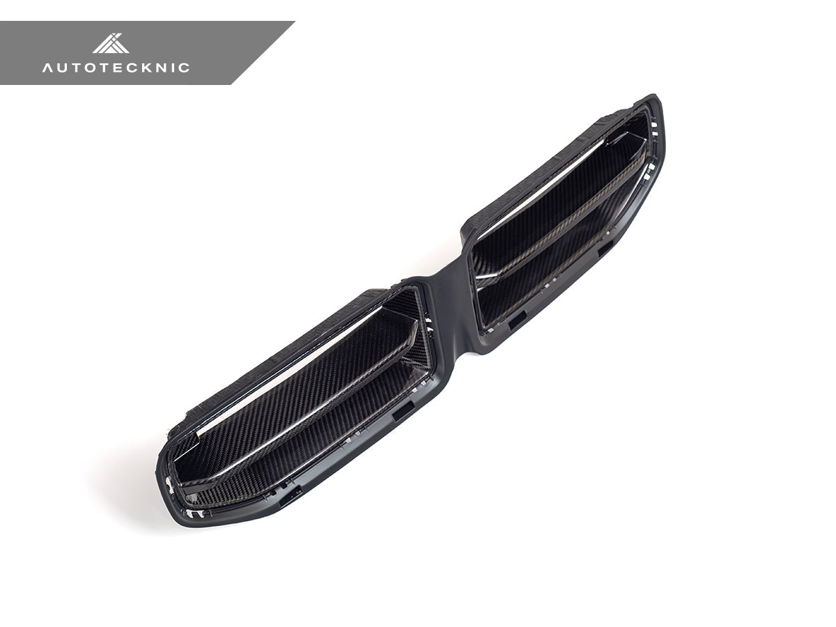 AutoTecknic Dry Carbon Motorsport Front Grille - BMW G87 M2