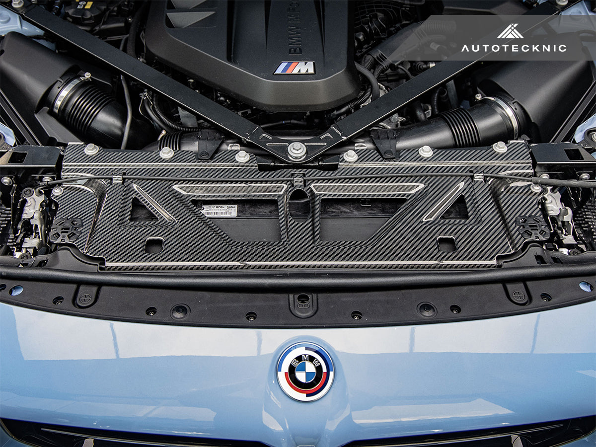 AutoTecknic Dry Carbon Fiber Cooling Shroud - BMW G87 M2