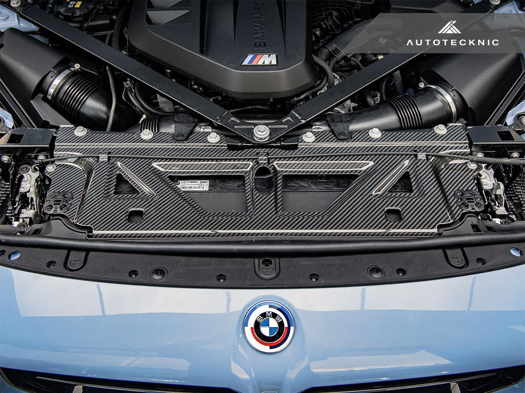 AutoTecknic Dry Carbon Fiber Cooling Shroud - BMW G87 M2