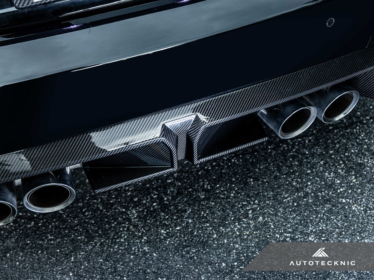 AutoTecknic Dry Carbon Club Sport Rear Diffuser - BMW G87 M2