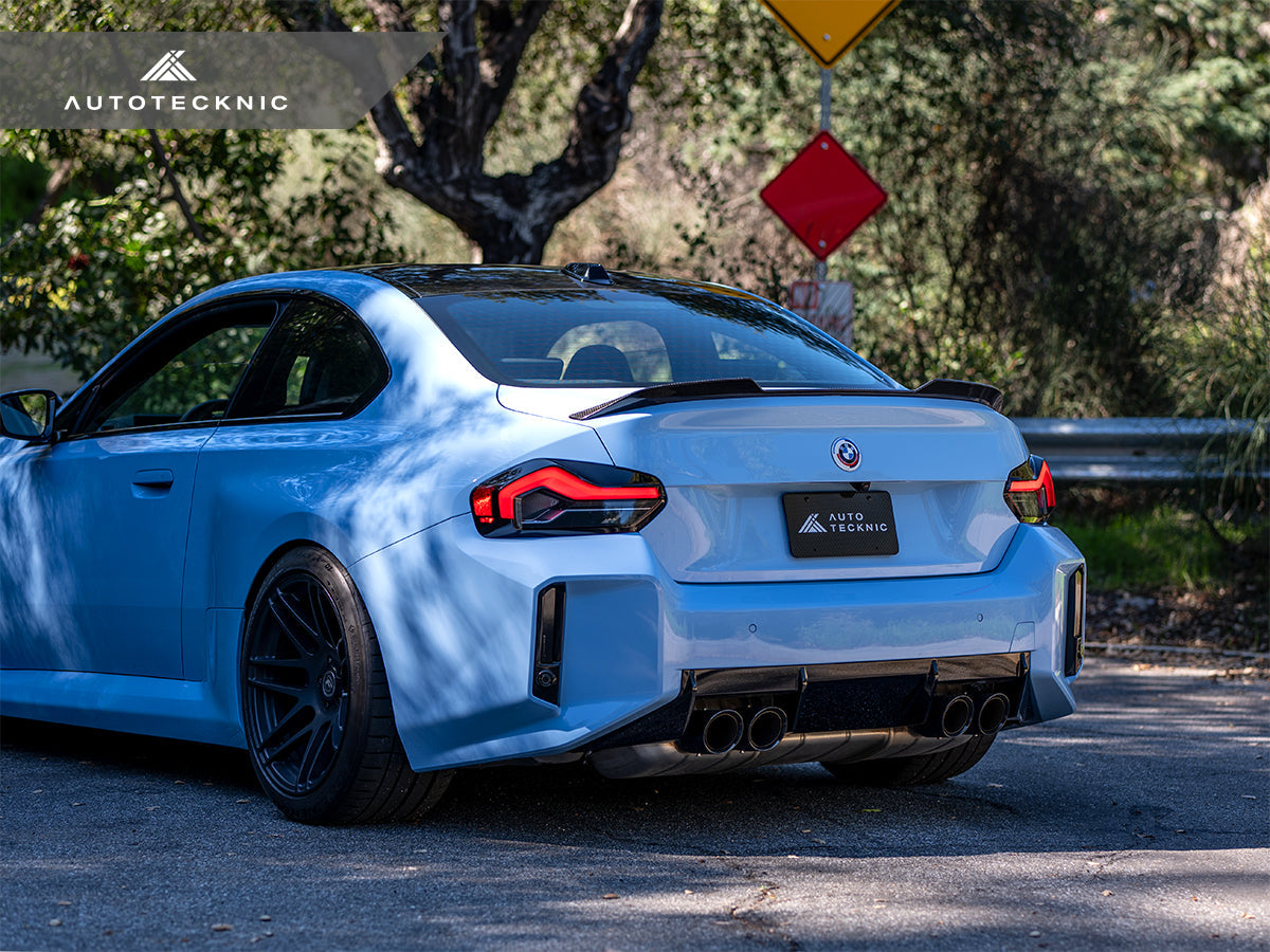 AutoTecknic Dry Carbon Corsa Trunk Spoiler - BMW G87 M2