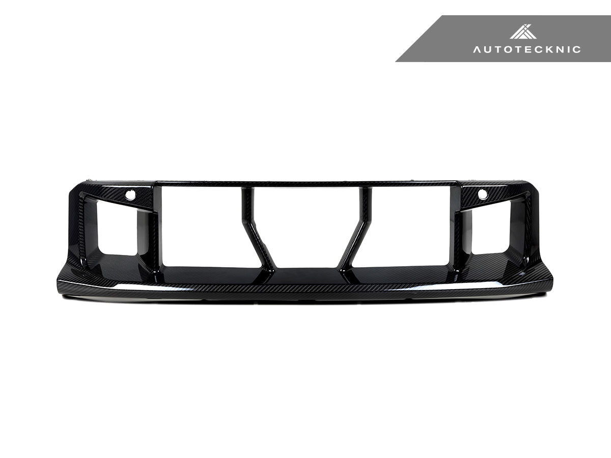 AutoTecknic Dry Carbon OEM-Spec Center Bumper Trim - BMW G87 M2