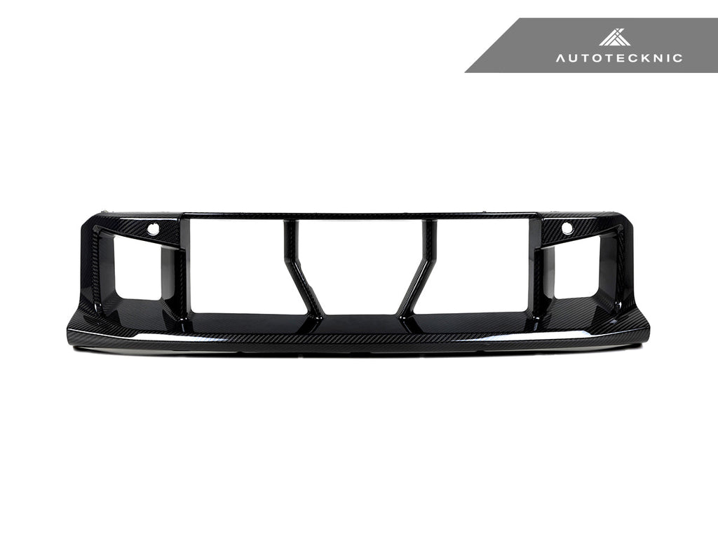 AutoTecknic Dry Carbon OEM-Spec Center Bumper Trim - BMW G87 M2