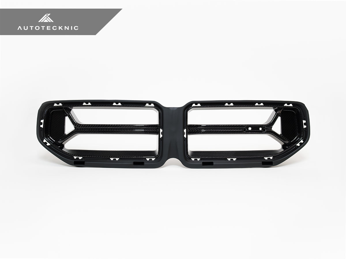 AutoTecknic Dry Carbon Corsa Front Grille - BMW G87 M2