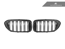 Load image into Gallery viewer, AutoTecknic Carbon Fiber Front Grille Set - BMW G30 5-Series Pre-LCI