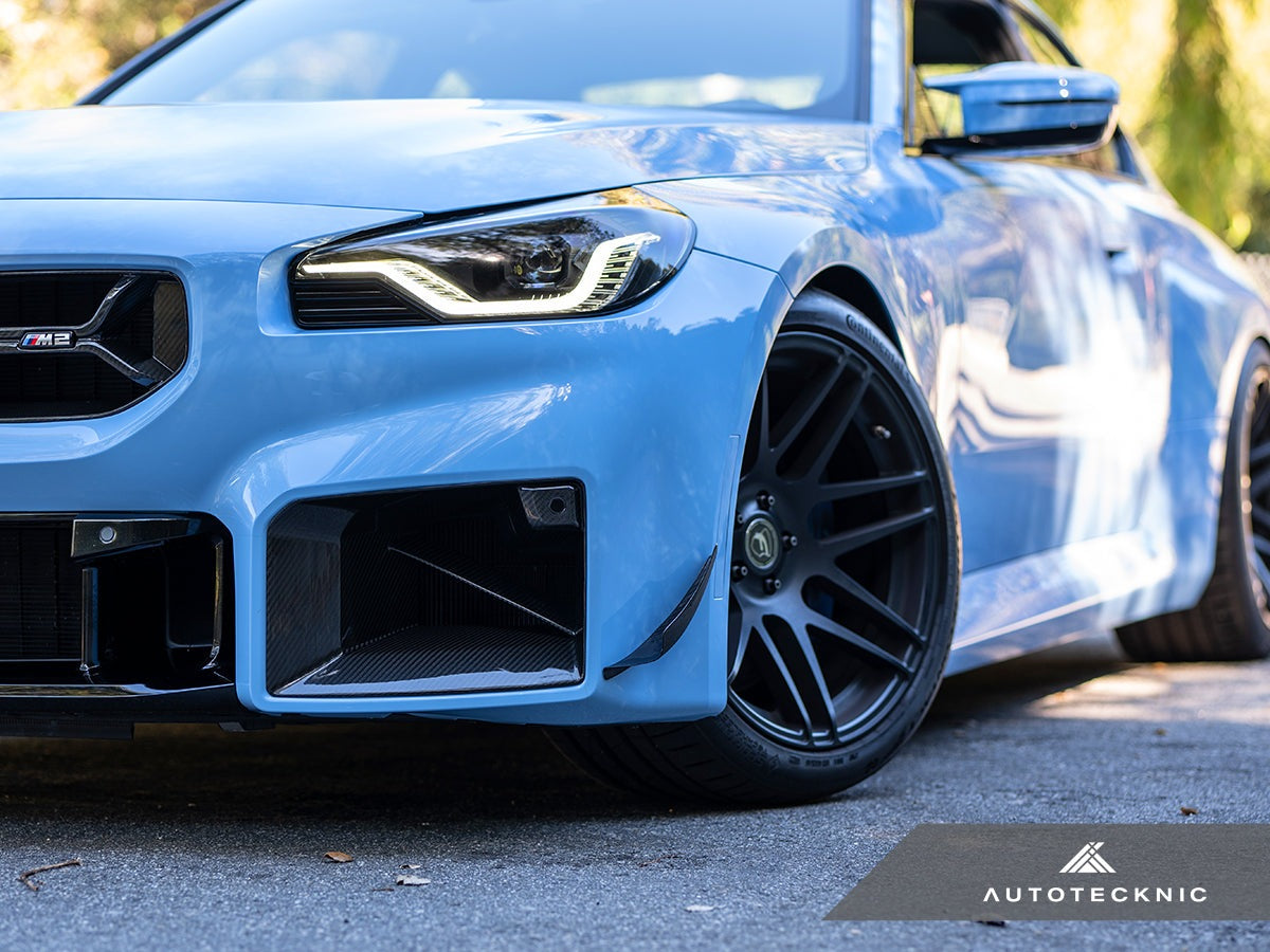 AutoTecknic Dry Carbon Canard Set - BMW G87 M2
