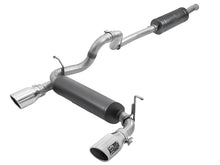 Load image into Gallery viewer, aFe Rebel Series 2.5in 304 SS Cat-Back Exhaust w/ Polished Tips 2018+ Jeep Wrangler (JL) V6 3.6L - 49-38066-P