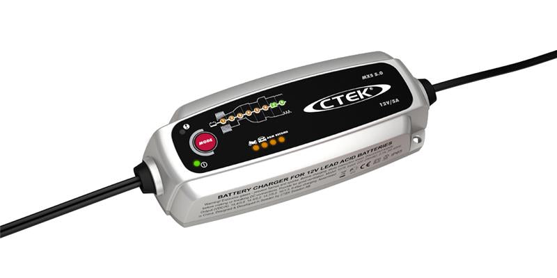 CTEK Battery Charger - MXS 5.0 4.3 Amp 12 Volt - 40-206