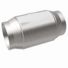 Load image into Gallery viewer, MagnaFlow Premium High Flow Metallic Converter 5in OD - 4in In / 4in Out - 69012