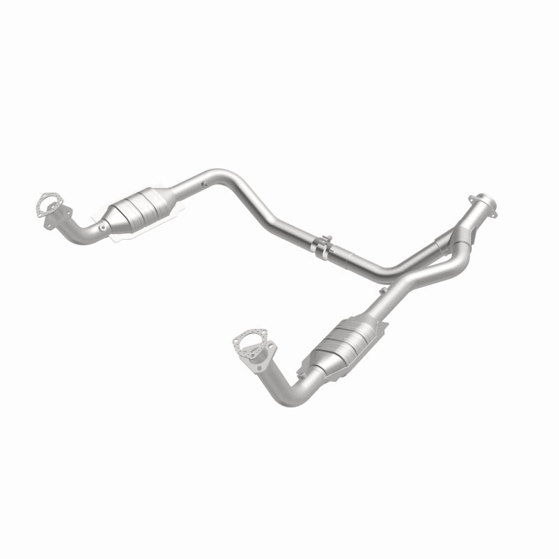 MagnaFlow DF Cat. Conv 95-99 Range Rover 4.0/4.6L GEMS Y-Pipe Assembly *NOT FOR SALE IN CALIFORNIA* - 93694