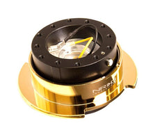 Load image into Gallery viewer, NRG Quick Release Kit Gen 2.5 - Black Body / Chrome Gold Ring - SRK-250BK/CG