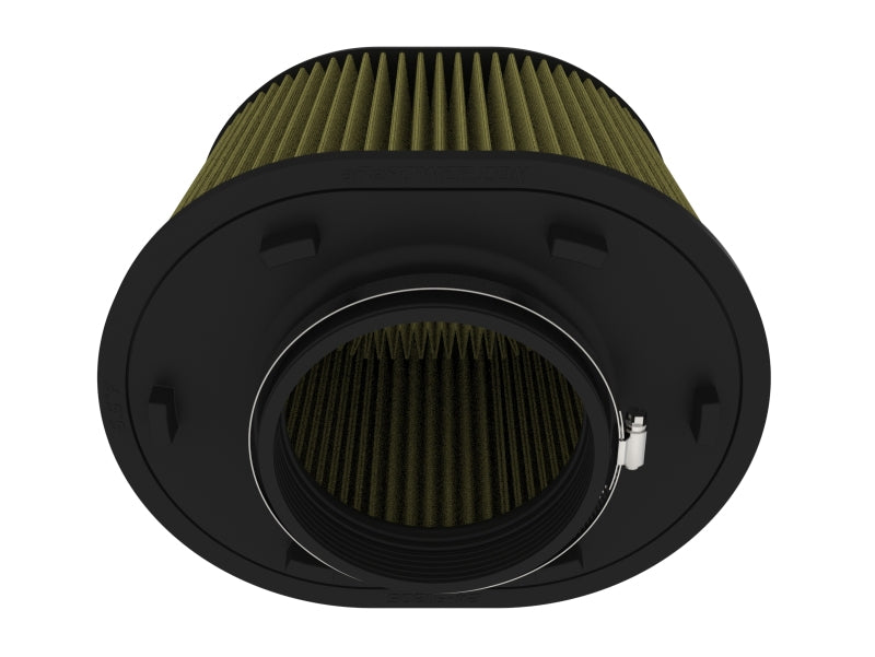 aFe Magnum FORCE Intake Filter w/Pro GUARD 7 5-1/2IN F x (12-1/4x9-3/4)IN B x (11-1/4x8-3/4)IN Tx8IN - 24-91205G