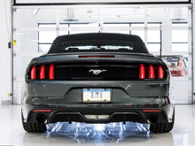 Load image into Gallery viewer, AWE Tuning S550 Mustang EcoBoost Axle-Back Exhaust - Touring Edition (Diamond Black Tips) - 3015-33086