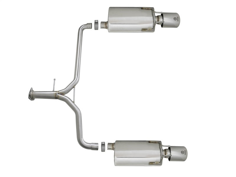 aFe Takeda Exhaust Axle-Back 13 Honda Accord Sport Sedan 2.4L L4 - 49-36604