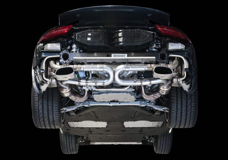 AWE Tuning 991 Carrera Performance Exhaust - Use Stock Tips - 3015-11020