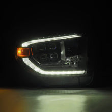 Load image into Gallery viewer, AlphaRex 14-21 Toyota Tundra NOVA-Series LED Proj Headlights Blk w/Actv Light &amp; Seq. Sig + DRL - 880833