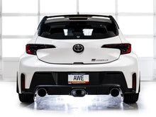 Load image into Gallery viewer, AWE Tuning 23-24 Toyota GR Corolla Track Edition Cat-Back Exhaust - Chrome Silver Tips - 3020-52472