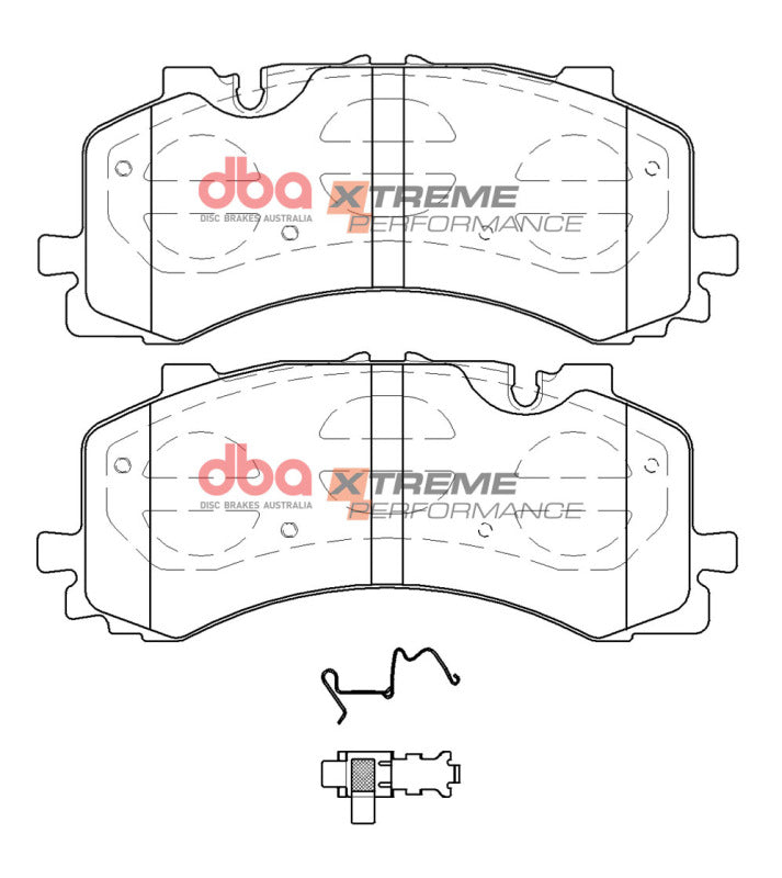 DBA 19-21 Audi A8 Quattro w/400mm Front Rotor) Front XP Performance Brake Pads - DB15124XP