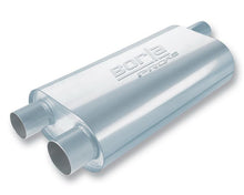 Load image into Gallery viewer, Borla Universal Oval Transverse 2.5in Inlet/Outlet 19in x 10.25in x 5.5in Turbo XL Muffler - 40477
