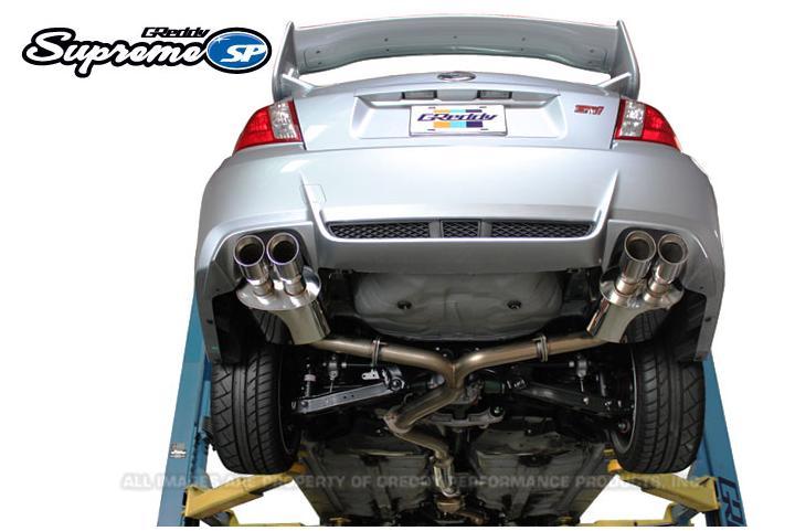 GReddy 11-14 Subaru STI Sedan Supreme SP Exhaust - 10168201
