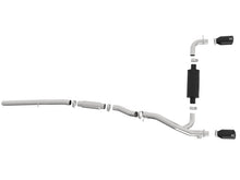 Load image into Gallery viewer, aFe Takeda 3in 304 SS Cat-Back Exhaust System w/ Black Tips 16-18 Ford Focus RS I4-2.3L (t) - 49-33103-B