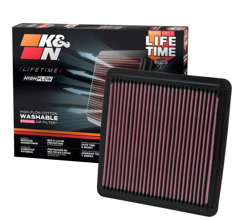 K&N 05-08 LGT / 08-11 WRX / STi Drop In Air Filter - 33-2304