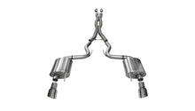 Load image into Gallery viewer, Corsa 2015-2017 Ford Mustang GT 5.0 3in Cat Back Exhaust Polish Dual Tips (Sport) - 14332