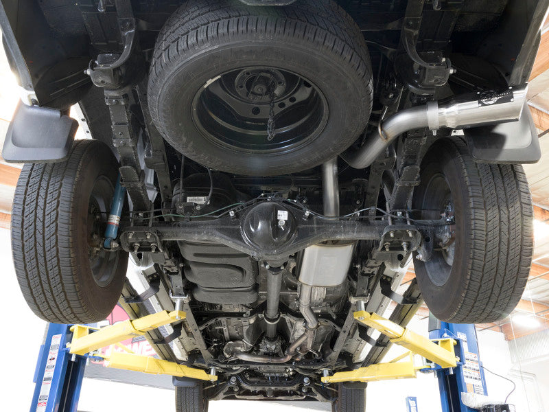 aFe MACHForce XP Cat-Back SS Exhaust w/ Polished Tips 16 Toyota Tacoma V6-3.5L - 49-46026-P