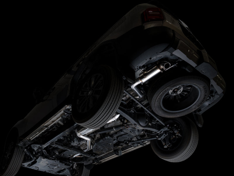 AWE Tuning 2024+ Toyota Land Cruiser / 2025+ Toyota 4Runner 0FG Cat-Back Exhaust w/ BashGuard - 3015-28056