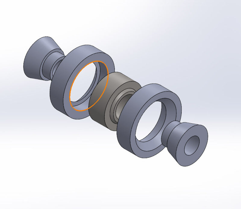 SPL Parts 15-21 Ford Mustang S550 Rear Toe Arm Bushing - SPL RTAB S550