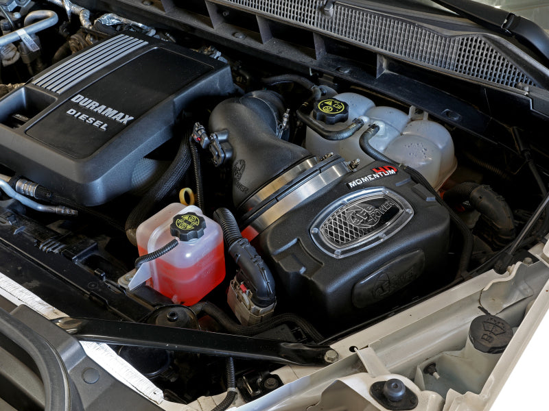 aFe Momentum HD Cold Air Intake System w/Pro Dry S Filter 2020 GM 1500 3.0 V6 Diesel - 50-70064D