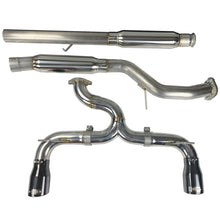 Load image into Gallery viewer, Injen 16-18 Ford Focus RS 3in Cat-Back Stainless Steel Exhaust w/ 4in Black Chrome Tips - SES9004