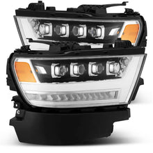 Load image into Gallery viewer, AlphaRex 19-20 Ram 1500HD NOVA LED Proj Headlights Plank Style Chrome w/Activ Light/Seq Signal/DRL - 880517