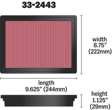 Load image into Gallery viewer, K&amp;N 10 Lexus RX350 3.5L-V6 Drop In Air Filter - 33-2443