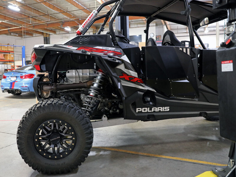 aFe 14-19 Polaris RZR 925/1000cc Sway-A-Way 3.0 Rear Coilover Kit w/ Remote Reservoirs and Comp Adj - 852-0058-01-CA