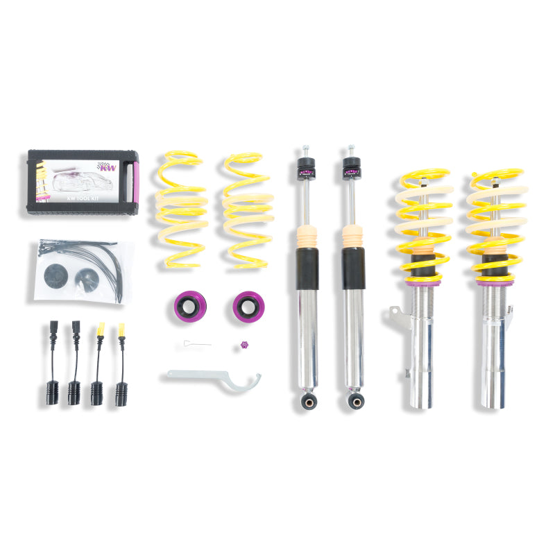 KW Coilover Kit V3 16+ Audi TTRS Quattro w/ Magnetic Ride (Incl. Magnetic Ride Cancellation Unit) - 352100AE