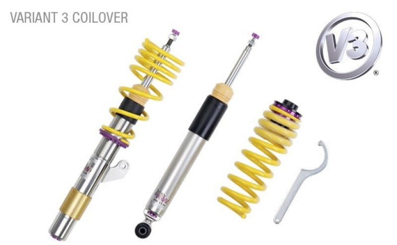 KW Coilover Kit V3 BMW M340i xDrive G20 w/ Electronic Dampers - 352200DM