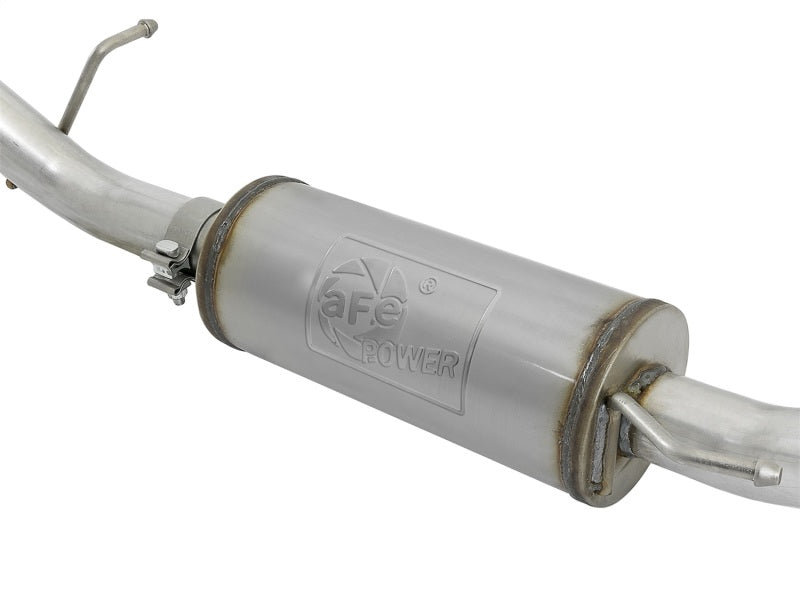 aFe Scorpion 2-1/2in Aluminized Steel Cat-Back Exhaust 07-18 Jeep Wrangler (JK) V6 3.6L/3.8L (2/4dr) - 49-08055