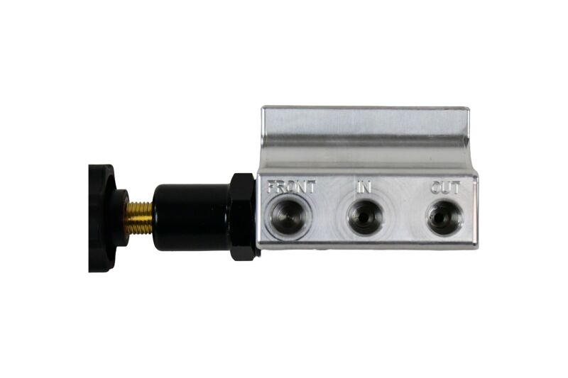 Baer Brakes Remaster Adjustable Left Port Proportioning Valve - Polished - 2000058LP