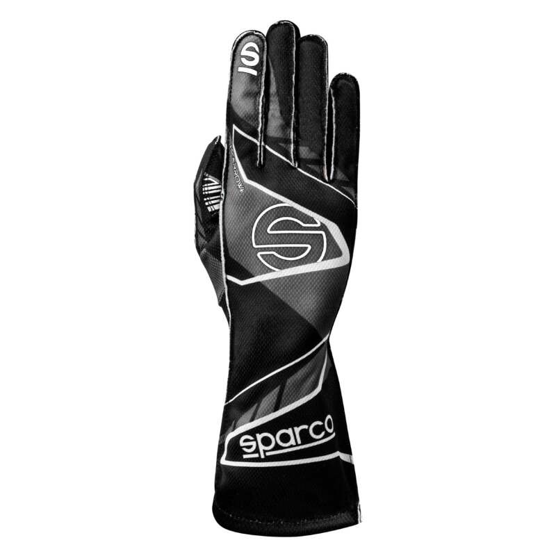 SPARCO K-Arrow+ Black/Grey Kart Racing Gloves Size 10 - BKG0003B0K10010