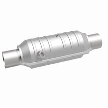 Load image into Gallery viewer, MagnaFlow Universal Catalytic Converter 2.50 OEM Angled O2 - 52326