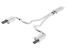 Load image into Gallery viewer, Borla Touring Cat-Back 15 Ford Mustang GT 5.0L V8 MT/AT 2.5in pipe Black 4in tip - 140589BC