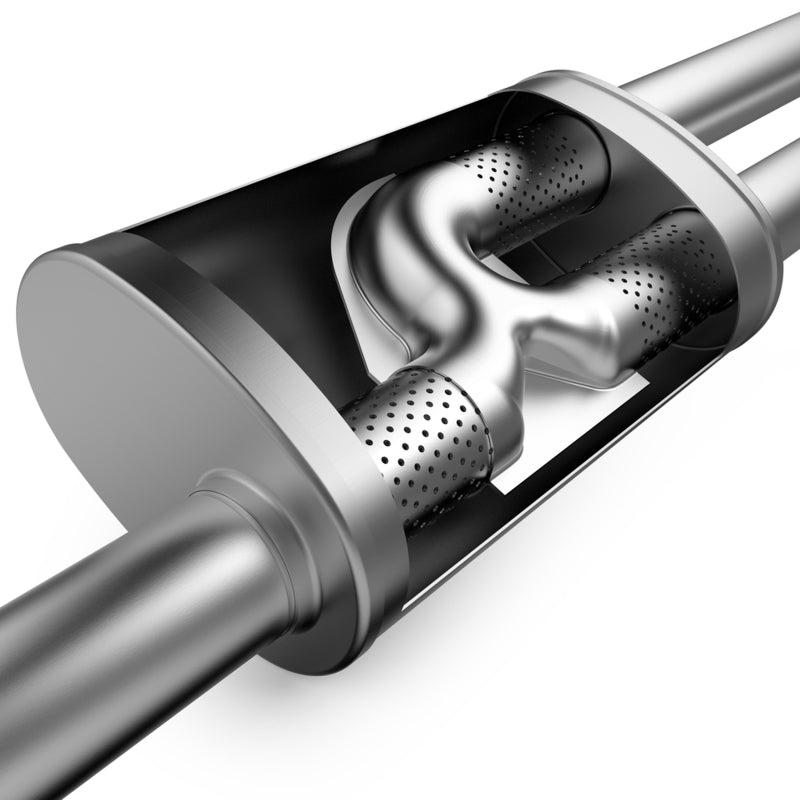 MagnaFlow Muffler Mag SS 18X5X8 2.5X2.25/2.25 - 12266