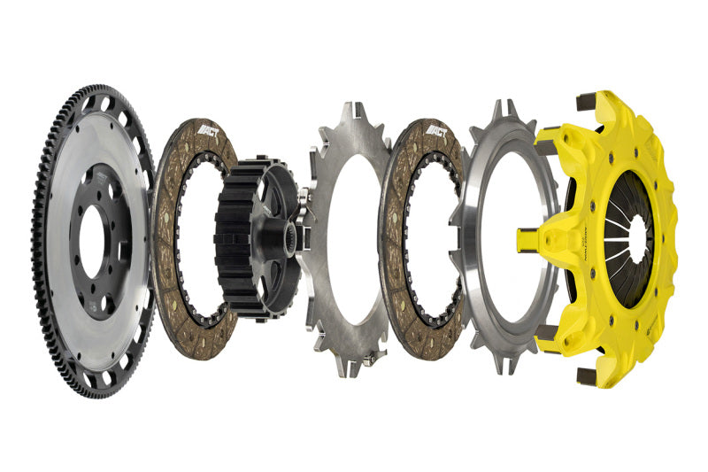 ACT 85-92 Mazda RX-7 FC Push Type Mod-Twin 225 XT Rigid Street Clutch Kit - T2S-MZ02