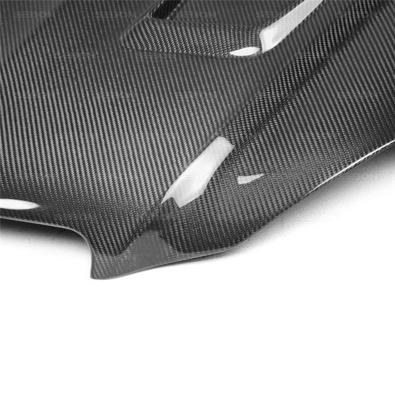 Seibon 12-14 Mercedes C-Class GT Style Carbon Fiber Hood - HD1112MBW204-GT