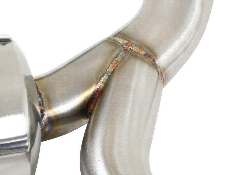 aFe Takeda Exhaust Axle-Back 13-15 Scion FRS / Subaru BRZ 304SS Blue Flame Dual Tips Exhaust - 49-36023-L