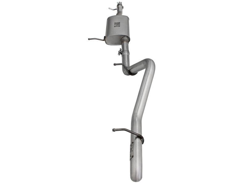 aFe Scorpion Exhaust System, Cat Back Aluminized Hi-Tuck 07-14 Jeep Wrangler JK Unlimited V6 3.6/3.8 - 49-08040