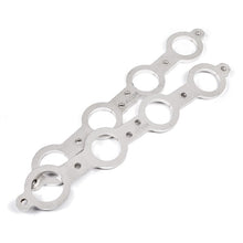 Load image into Gallery viewer, Stainless Works Chevrolet LS1/LS6 Round Port Header 304SS Exhaust Flanges 1-3/4in Primaries - HFLS1175